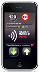 Le logiciel anti-radars Eklaireur est gratuit, jusqu'au 12 octobre